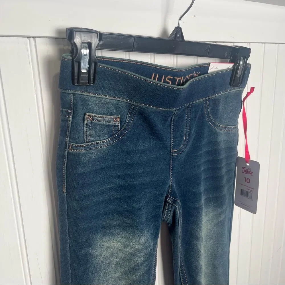 NWT girls justice leggings size 10